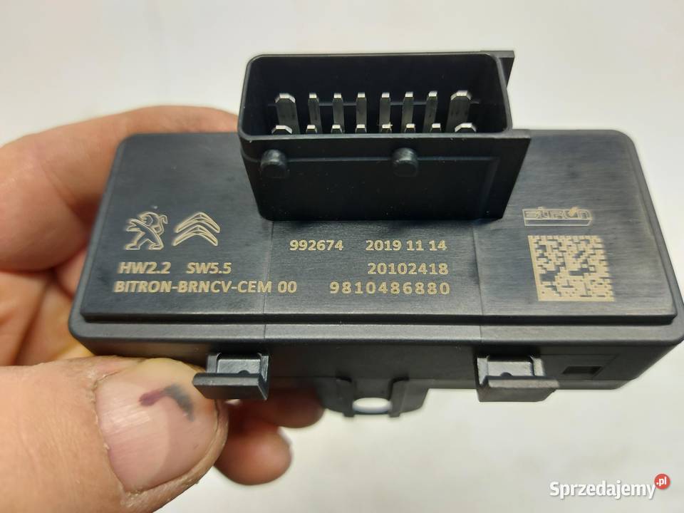 PEUGEOT 508 II Moduł sterownik fotela 9810486880 sprzedam
