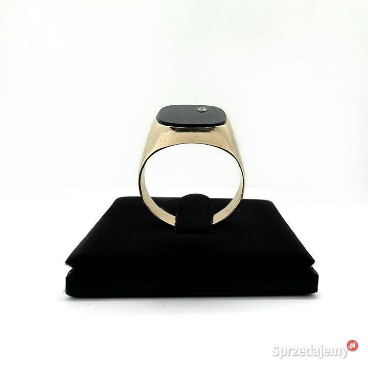 Złoty Sygnet Męski Próby 583 632g Rozmiar 24 złoto Elbląg