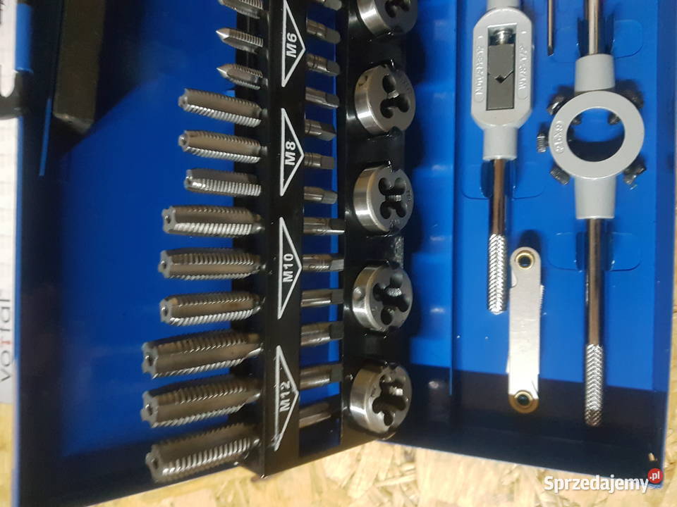 Gwintowniki i narzynki zestaw M3M12 32 el Vorfal