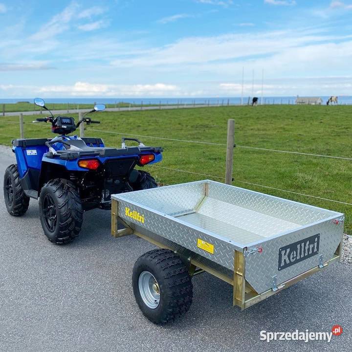 Przyczepa z wywrotem ATV 500 blacha ryflowana