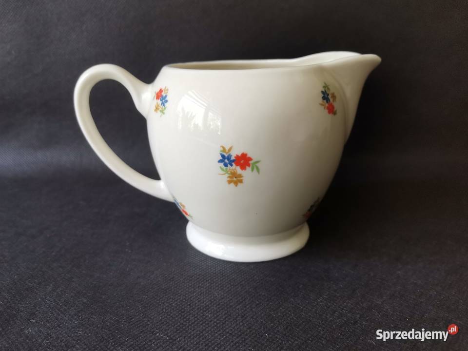 Stary przedwojenny dzbanek mlecznik porcelana Katowice