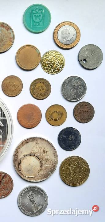 Zestaw Numizmatów Żetonów 32 śląskie Gliwice