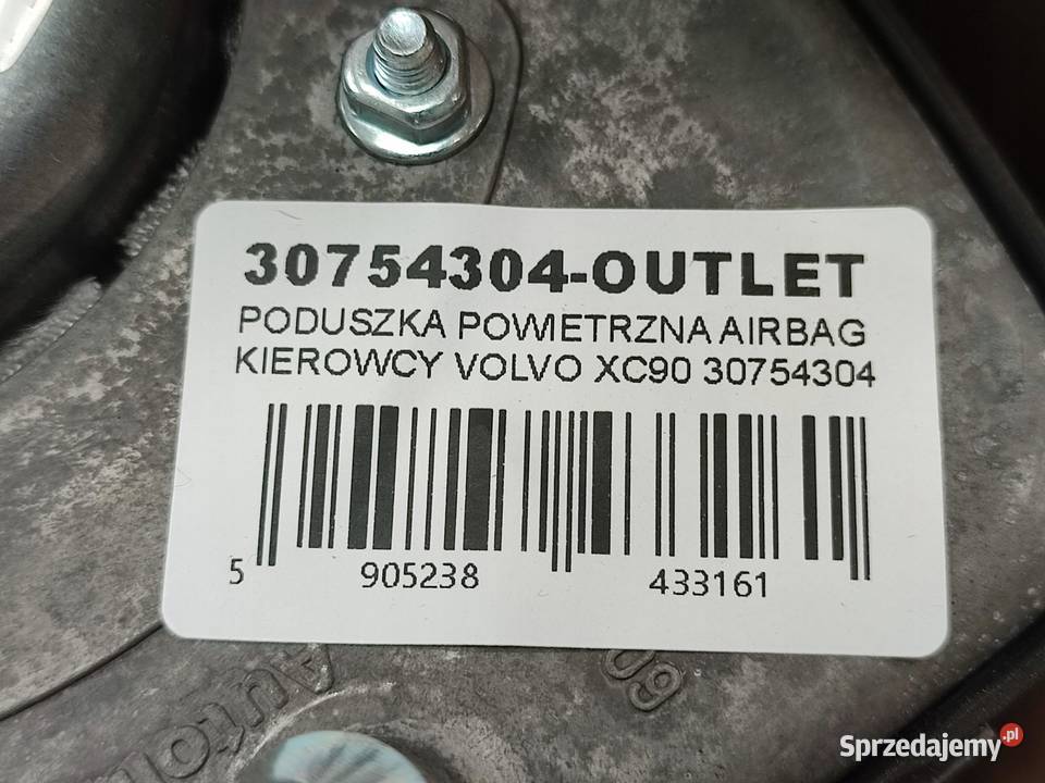 PODUSZKA POWIETRZNA AIRBAG KIEROWCY VOLVO XC90 I sprzedam