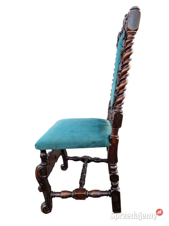 KRZESŁA RZEŹBIONE UNIKATY Szczecin sprzedam