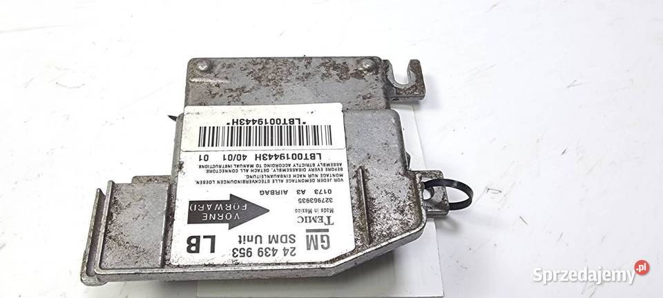 SENSOR AIRBAG OPEL CORSA 24439953 Lipno