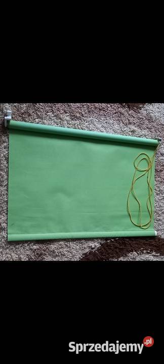 Roleta okienną zaciemniająca 67140 zielona Rolety mazowieckie Małkinia Górna sprzedam