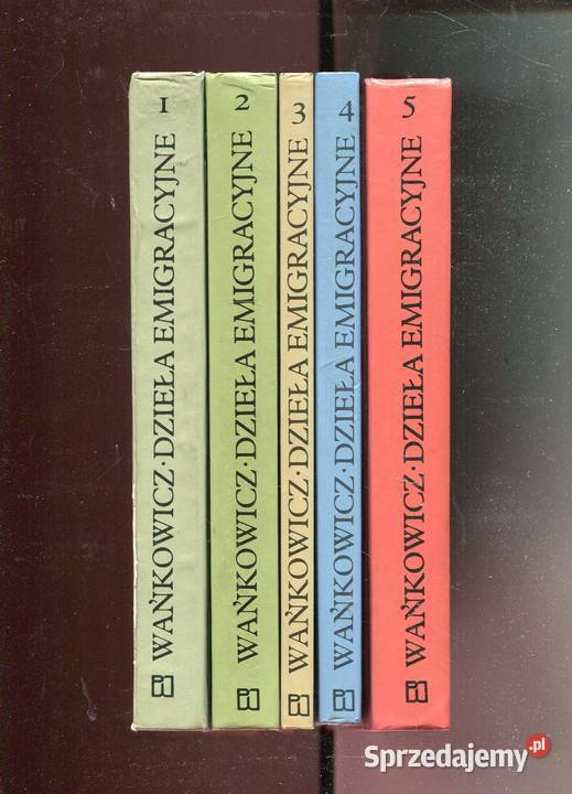 Dzieła emigracyjne T15 Melchior Wańkowicz twarda