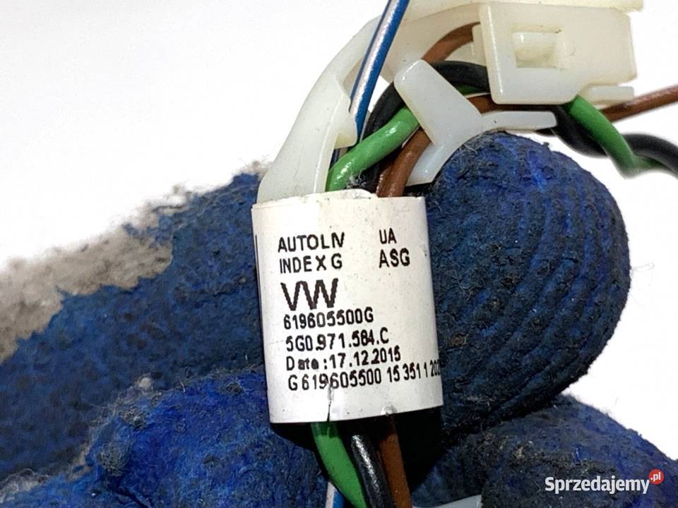 WIĄZKA PODUSZKI AIRBAG VW GOLF VII podkarpackie