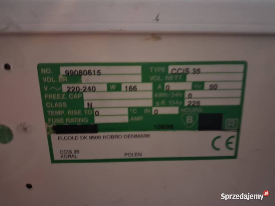 Zamrażarka ELCOLD DK 9500 HOBRO Wojnicz