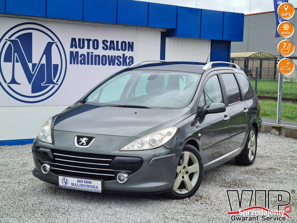 Peugeot 307 SW 7Osbowy SzklanyDach Klimatronik wspomaganie kierownicy