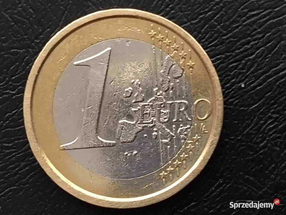 Moneta 1 euro 2002 Włochy Warszawa