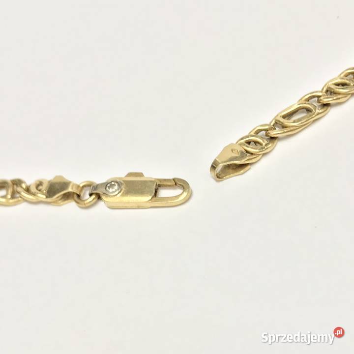 Złoty ŁAŃCUSZEK damski 750 18K cudowny splot Warszawa