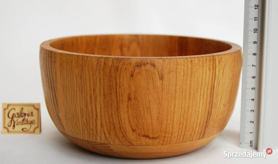 Nowa drewniana miska dębowa salaterka drewno dąb Lublin