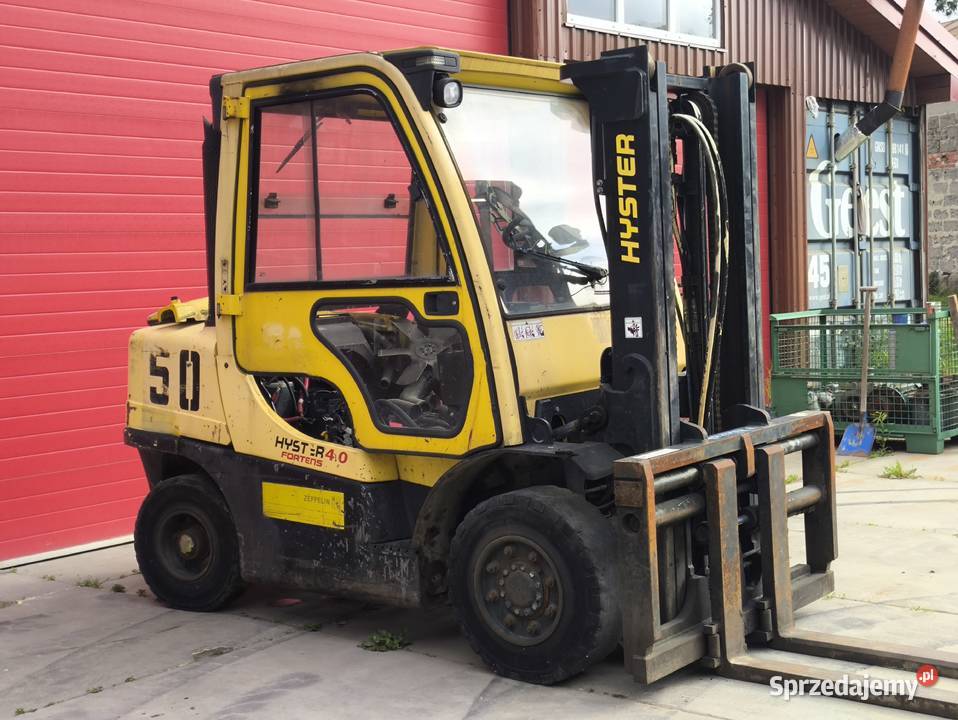 Wózek widłowy HYSTER NA CZĘŚCI Maszt Skrzynia Wejherowo