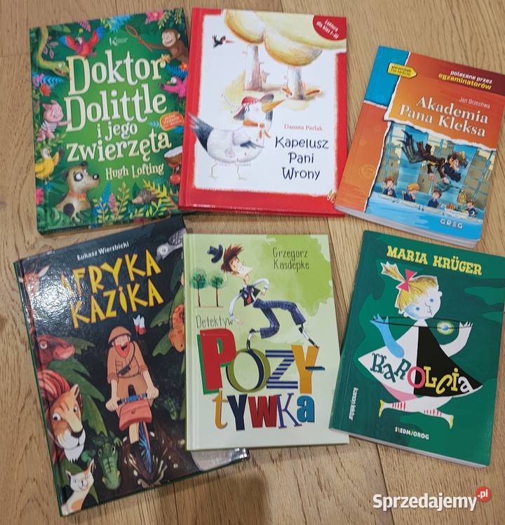 Książki dzieci x 6 sprzedam