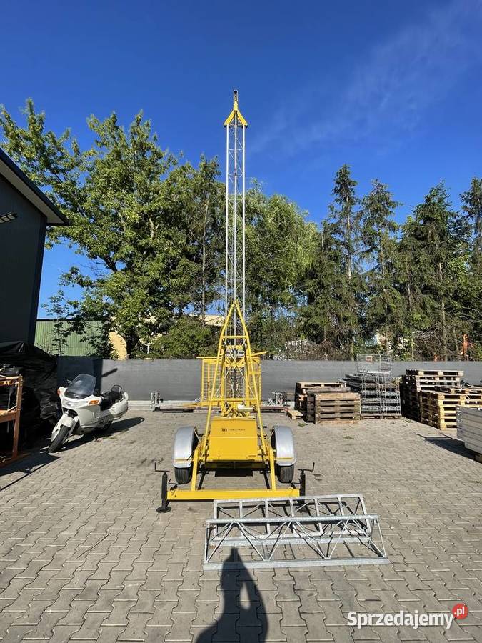 Winda Budowlana wyciąg HERZOG Junior 200 Rok produkcji 2000 Motoryzacja Ślesin sprzedam