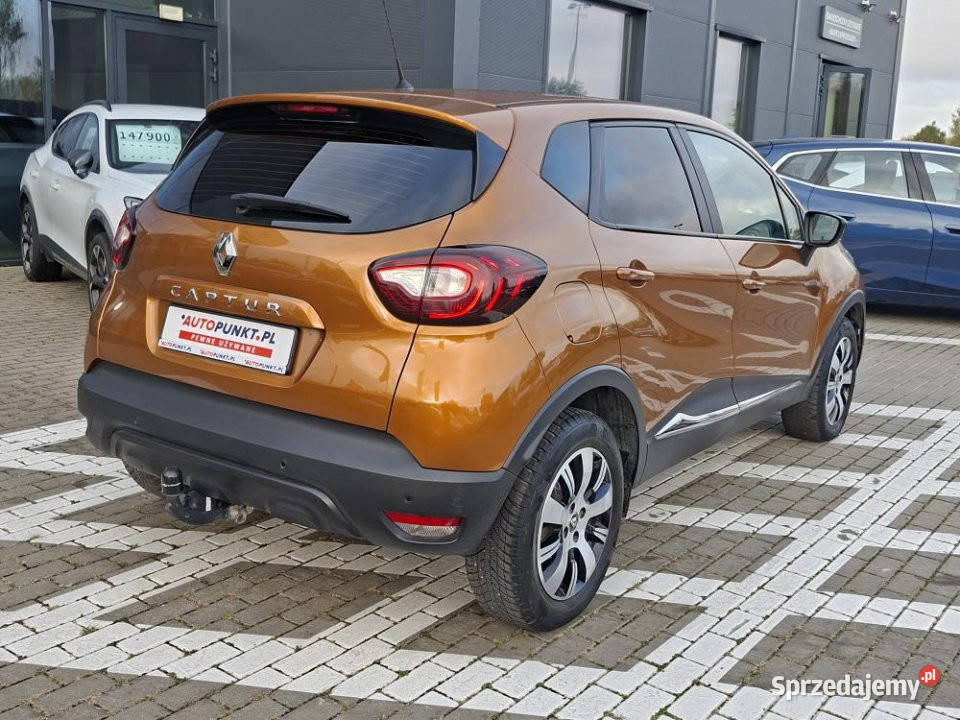 Renault Captur 2017r SalonPL HAK DRL Kamera małopolskie Kraków sprzedam