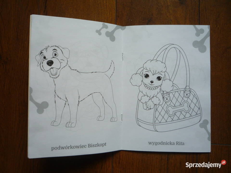 Kolorowanka Pieski maluszkowe malowanie Plastyczne