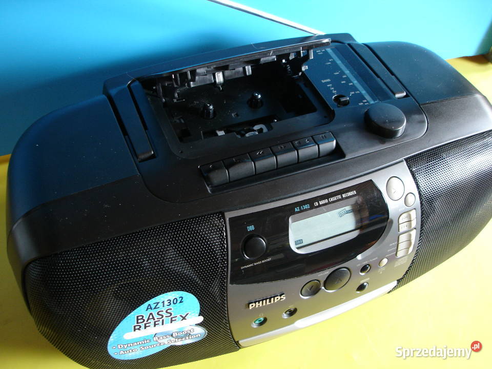 Radiomagnetofon z CD PHILIPS AZ1302 Zielona Góra
