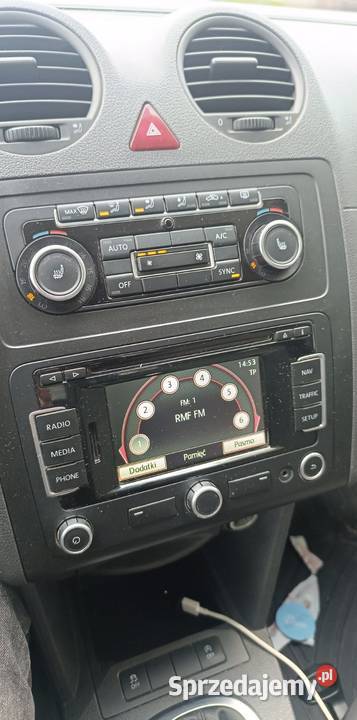 Volkswagen Caddy 2014r lift 102 DSG automat poduszka powietrzna małopolskie Nowy Sącz