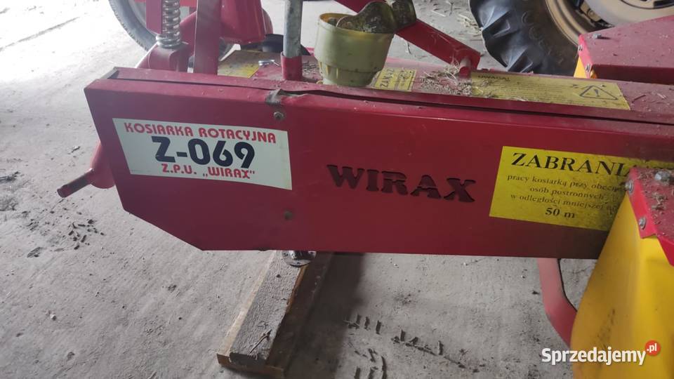 Kosiarka rotacyjna WIRAX Z069 165m nieuszkodzony Rotacyjne Włodawa