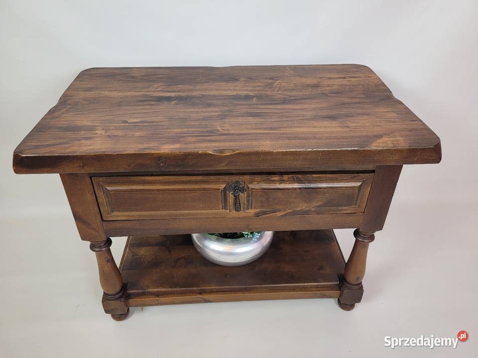 Stolik komoda lite drewno Białogard