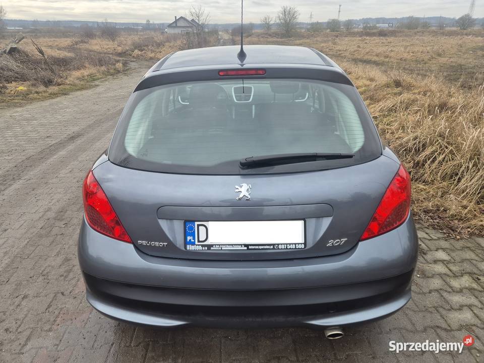 Peugeot 207 5Dzwiowy 2008 96 przebieg Zadbany Legnica