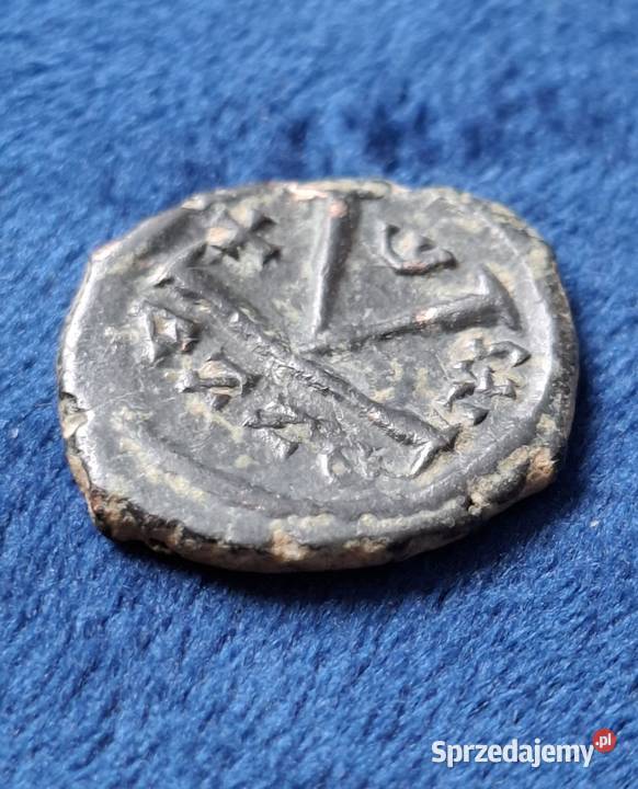 Bizancjum Justyn II i Zofia Pół follisa 565578 Wejherowo