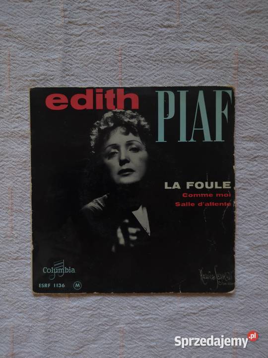 Kolekcja winyli dith Piaf płyta winylowa podkarpackie Jasło