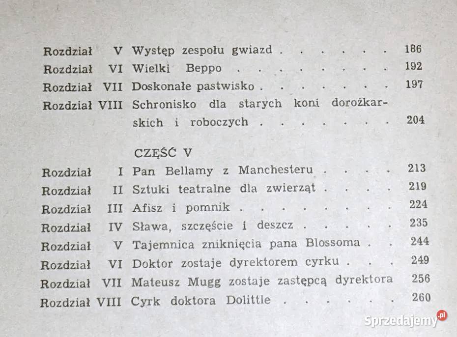 Cyrk Doktora Dolittle Hugh Lofting Chełm