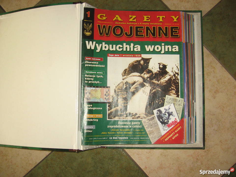 Gazety Wojenne kujawsko-pomorskie Bydgoszcz sprzedam
