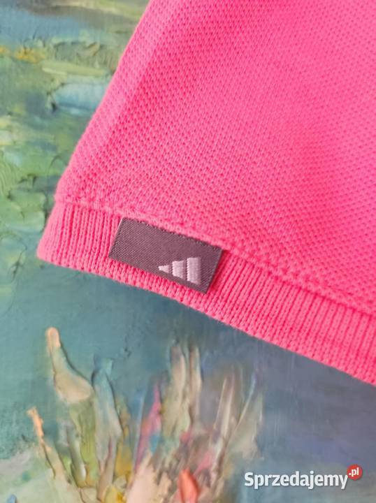 adidas koszulka polo z kołnierzykiem rozpinana Kielce