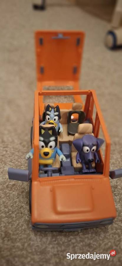 Przyczepa kampingowa i auto Bluey Moose Toys mazowieckie Warszawa