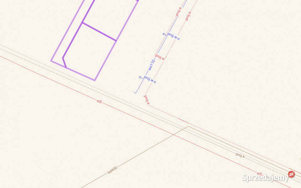 Teren inwestycyjny pod 16 bliźniaków Wołczkowo