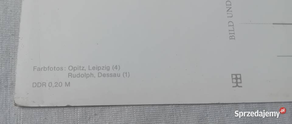 Pocztówka Dessau 1983 r sprzedam