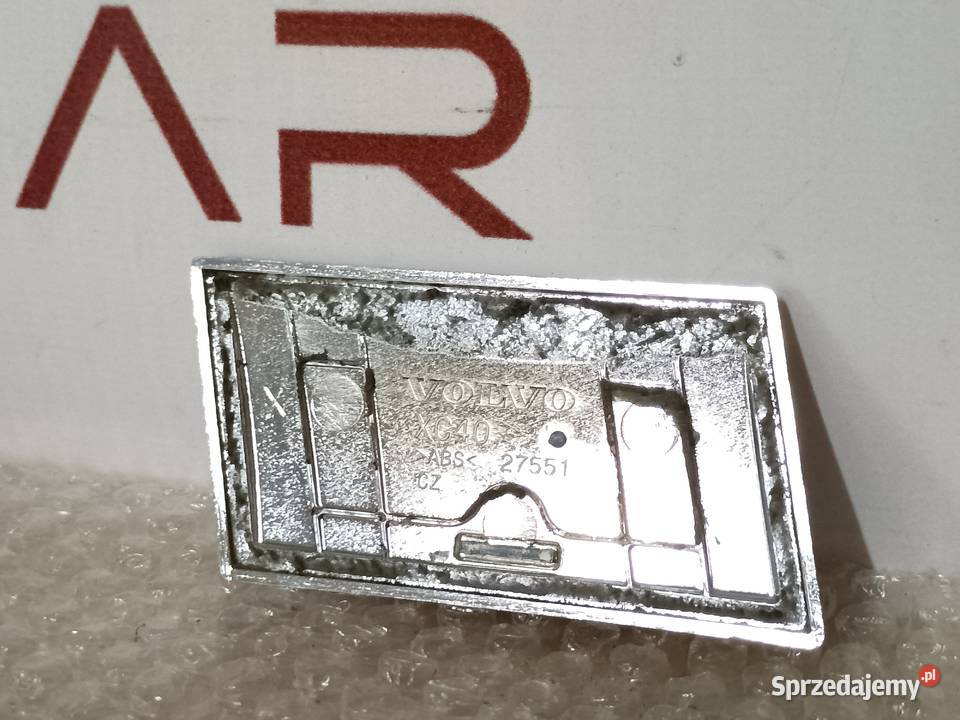 VOLVO XC40 T5 RECHARGE NAPIS EMBLEMAT ZNACZEK Klapy bagażnika wielkopolskie Pleszew