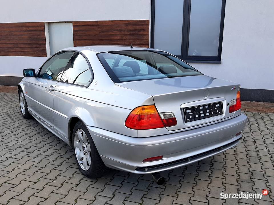 Zadbana BMW E46 Coupe 19 BenzynaCLIMATRONIC łódzkie