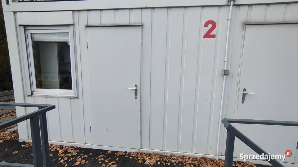 Kontener biurowy 5x9 m 45m2 podwójny ocieplany
