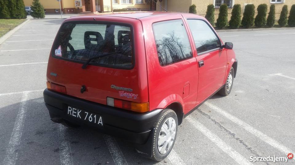 Fiat Cinquecento 900 Happy End Stan Bez Rdzy 2/3 Łańcut sprzedam