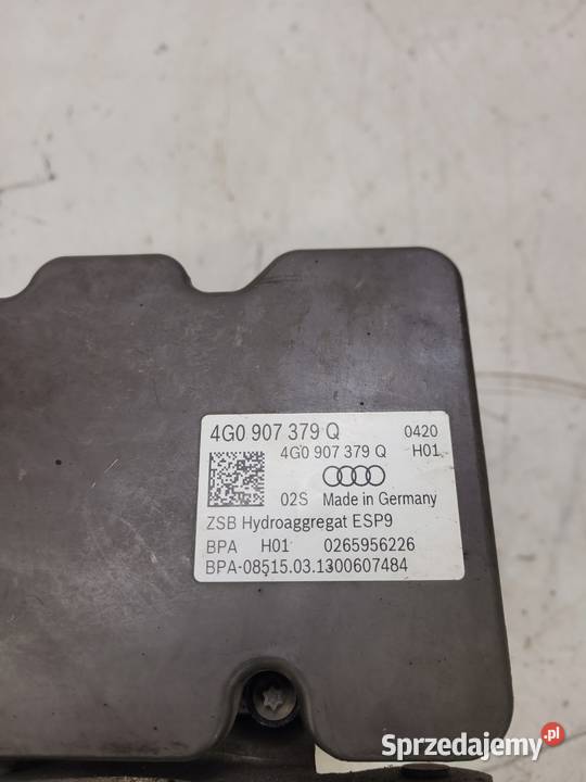 POMPA ABS ESP AUDI A6 C7 A7 4G0907379Q osobowe Przystajń
