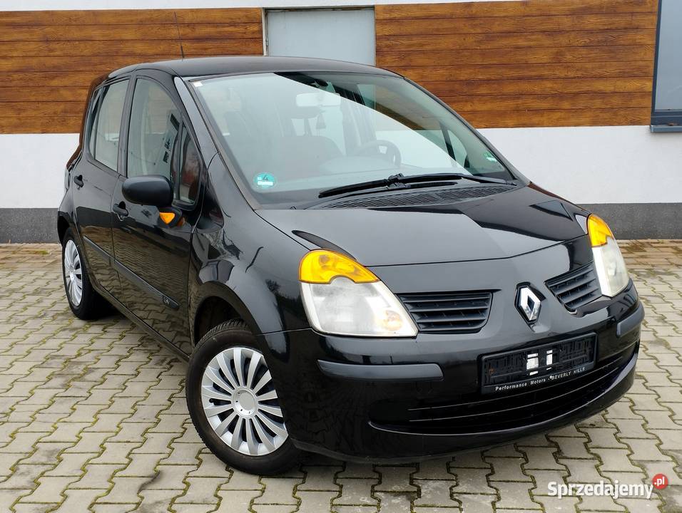 Śliczne Renault Modus 12 BenzynaKLIMA 2006 Zduńska Wola