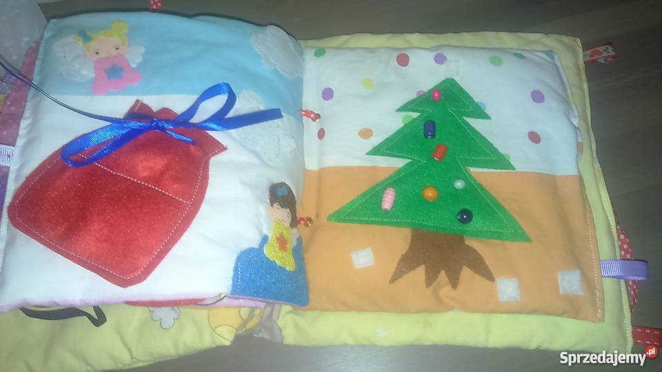 Ksiazeczki sensoryczne ręcznie robione dzieci Legionowo