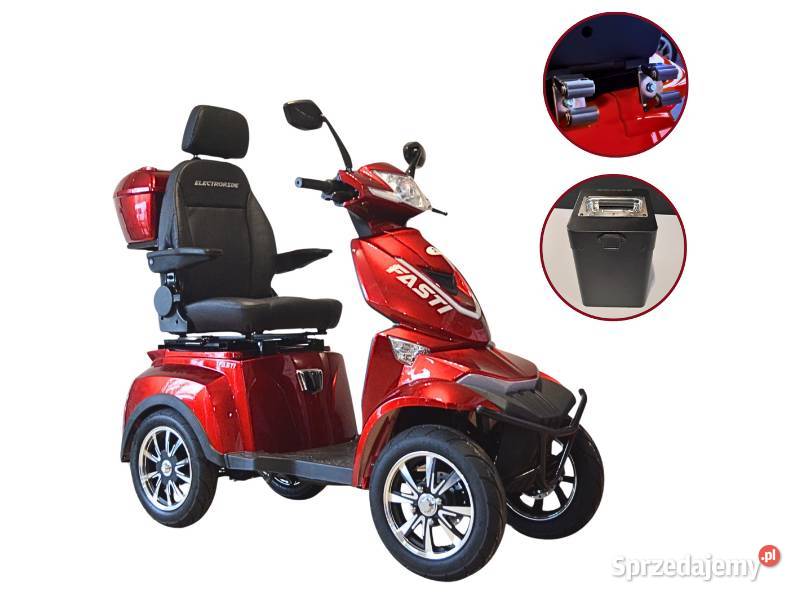 Fasti 4 Elektryczny skuter 4kołowy bateria 1cm3