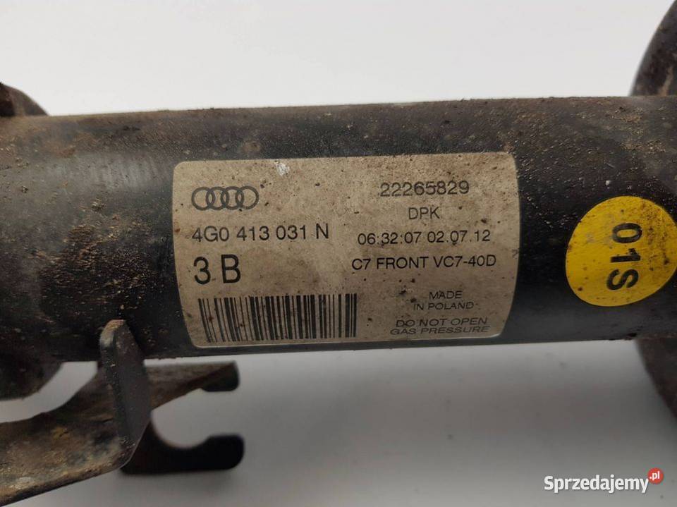 AMORTYZATOR LEWY PRZÓD 4G0413031N AUDI A6 C7 kujawsko-pomorskie Lipno
