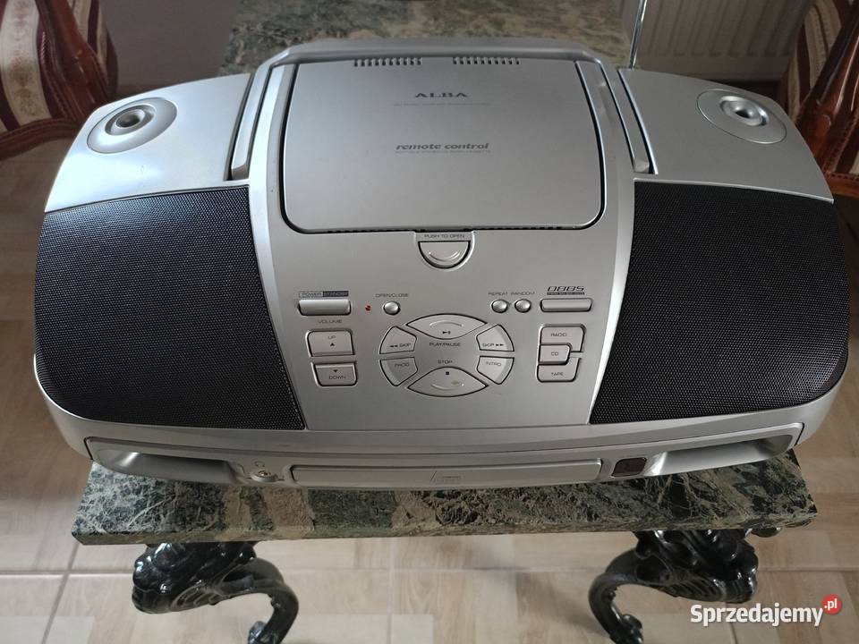 Radiomagnetofon z CD ALBA Boombox wielkopolskie Drawski Młyn