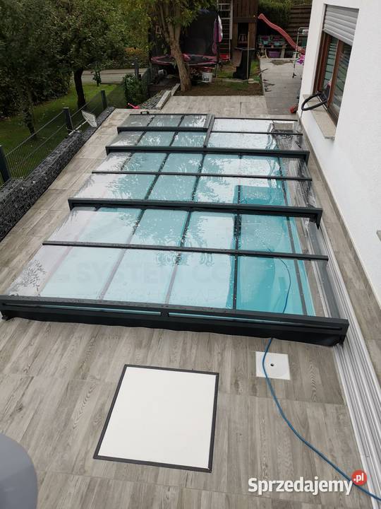 Zadaszenie basenowe basenu 370 x 650 x 55 System mazowieckie Szydłowiec