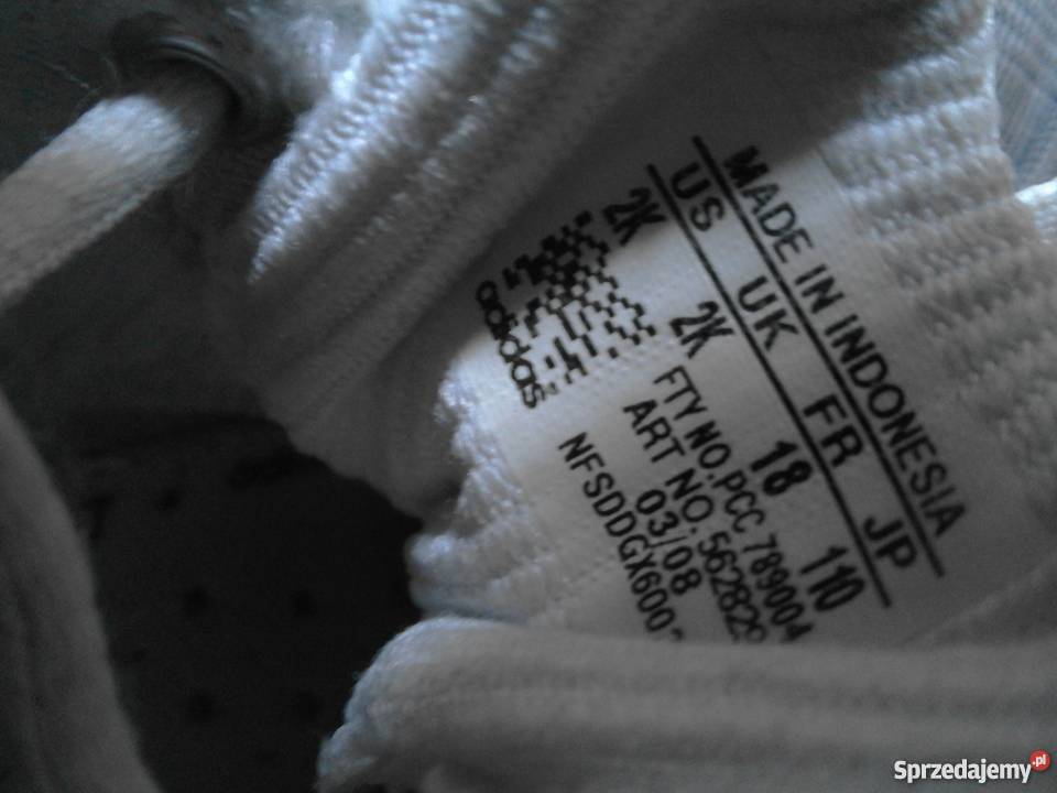 Śliczne buciki ADIDAS rozmiar 18 śląskie Sosnowiec sprzedam