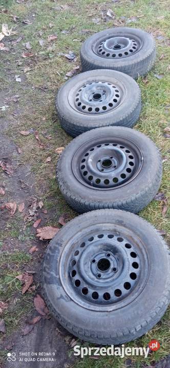 Opony zimowe z felgami R14 4x100 lubelskie Liszno