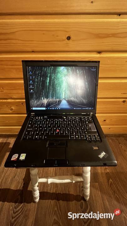 Lenovo T61 Intel Core 2 DUO T81002120SSD SPRAWNY matowa Goleniów