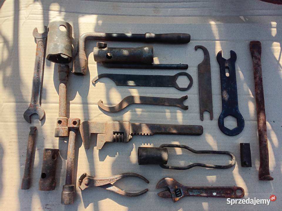 Klucze zabytkowy motocykl sprzedam